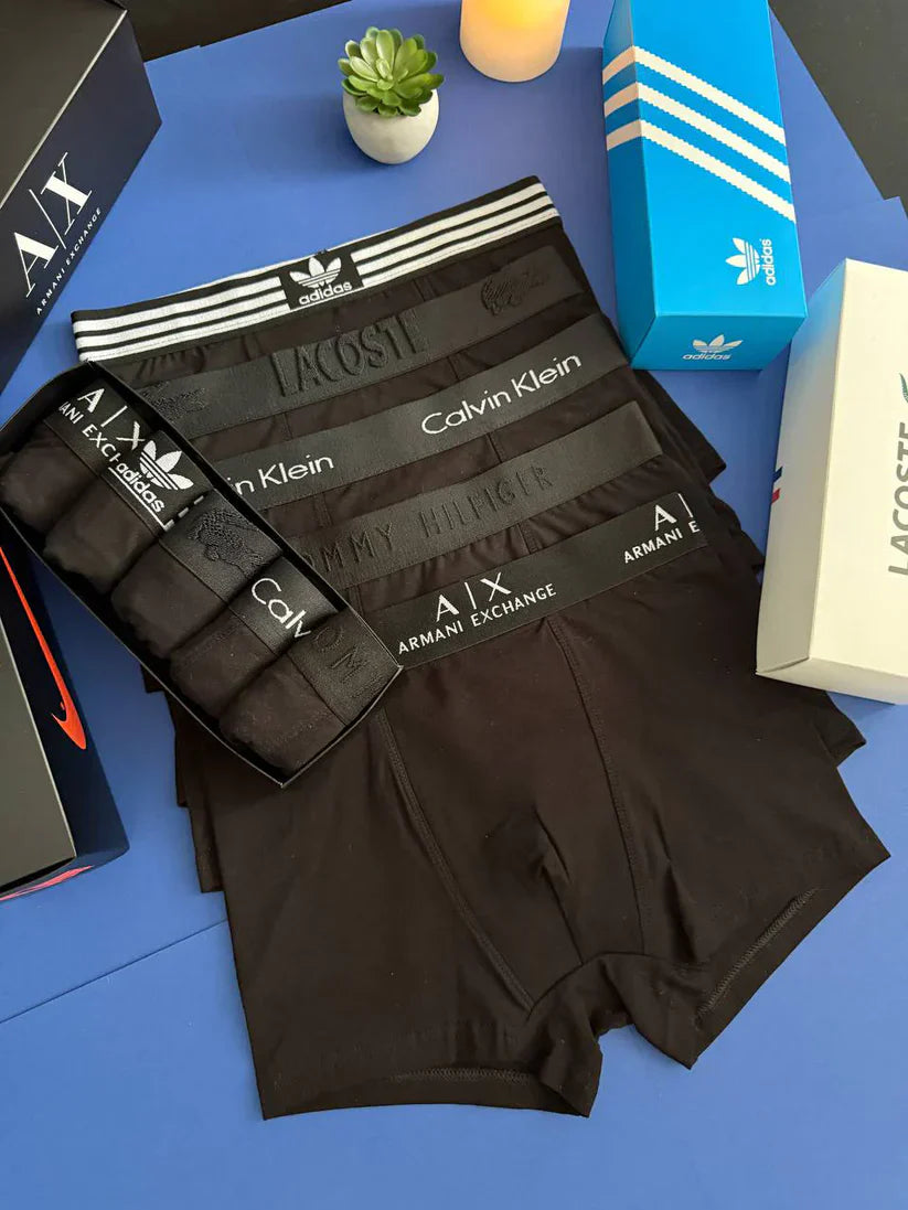 Pack of 5 Men’s Soft & Breathable Underwear | Luxury Innerwear Combo
