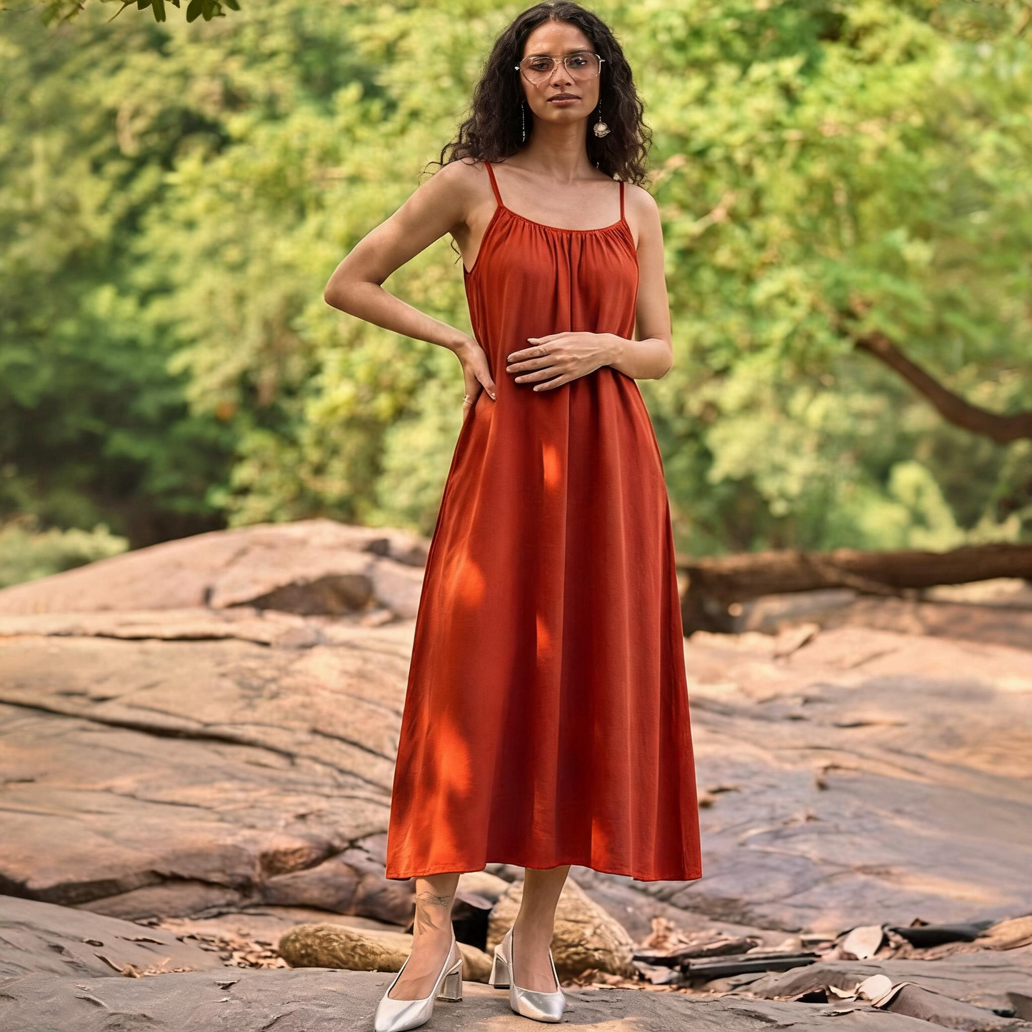 Honeymoon Soft Flow Evening Maxi
